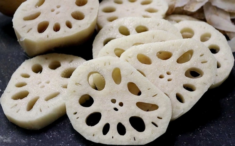 Sự khác nhau của củ sen 7 lỗ và 9 lỗ ảnh 1