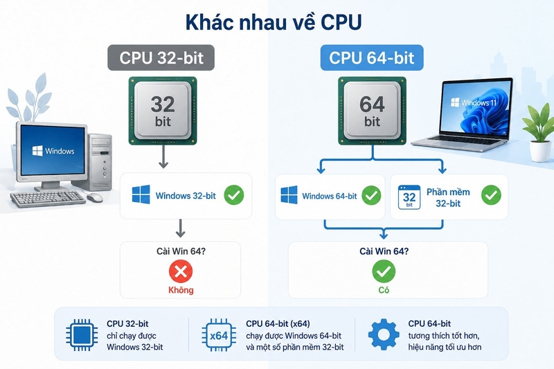 Sự khác nhau giữa Windows 32 bit và 64 bit ảnh 5