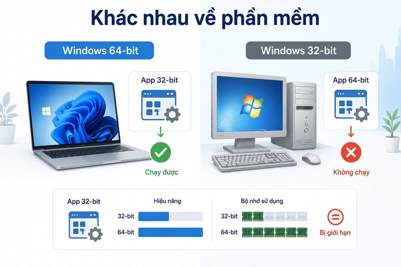 Sự khác nhau giữa Windows 32 bit và 64 bit ảnh 7