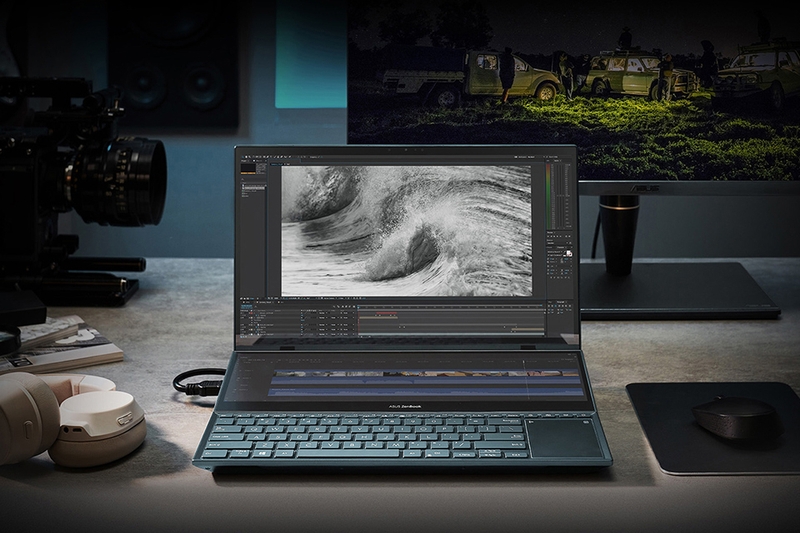 Zenbook Pro thường được trang bị vi xử lý và card đồ họa cao cấp, mang lại khả năng xử lý nhanh chóng