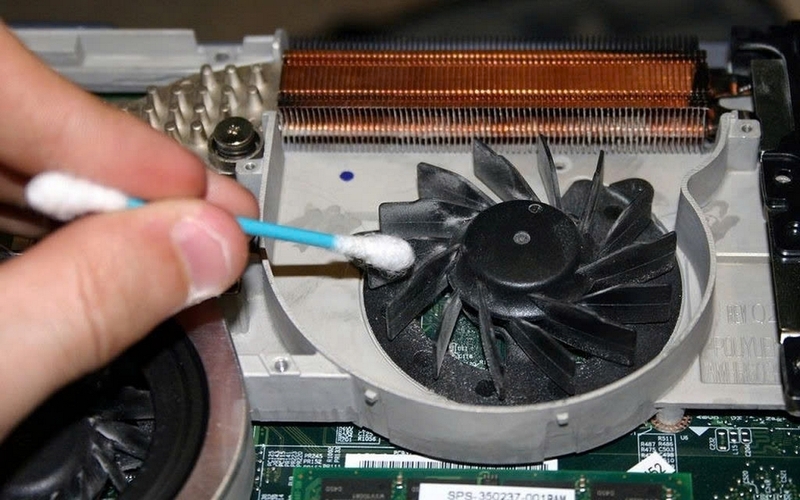 Sửa laptop bị lỗi quạt tản nhiệt ảnh 5