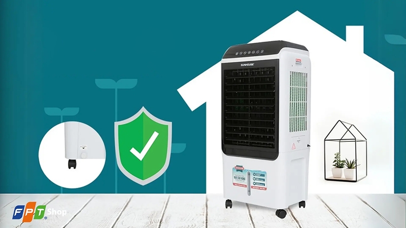 Đánh giá quạt điều hòa SHD7727 - 05