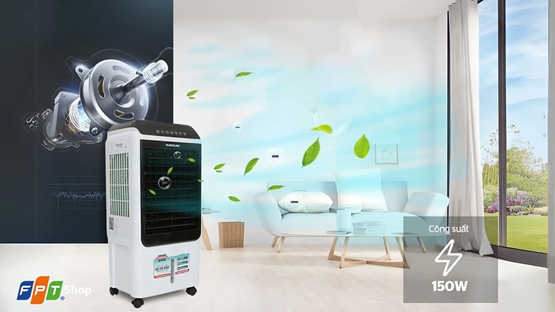 Đánh giá quạt điều hòa SHD7727 - 04