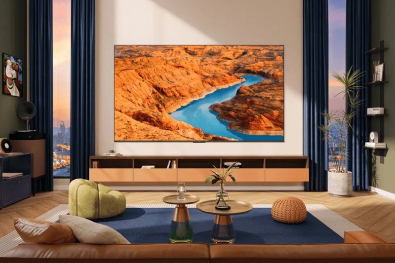 Google Tivi TCL 65C69B được trang bị màn hình QLED (Quantum Dot)