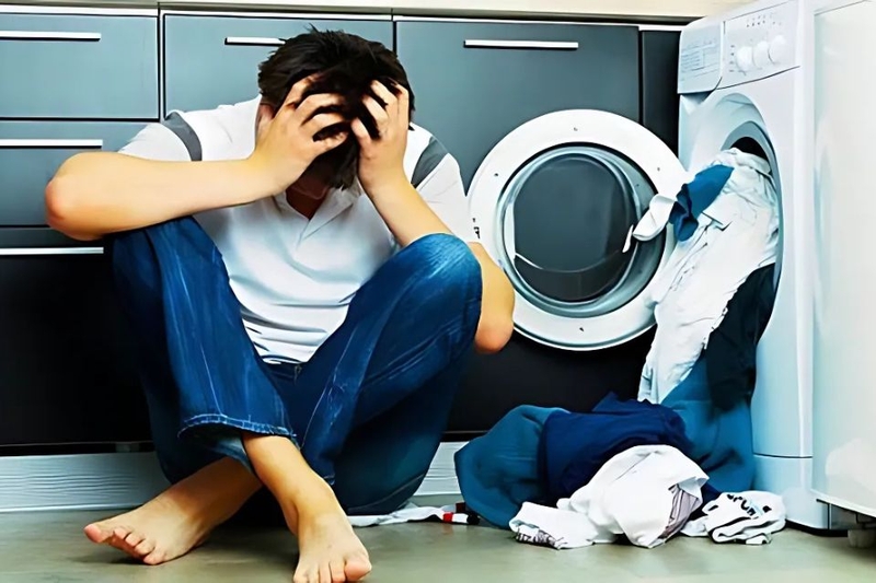 Tác hại khi máy giặt bị lệch lồng giặt