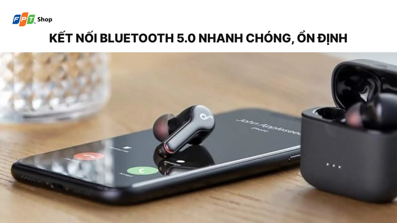 tai nghe Anker kết nối ổn định, tương thích đa thiết bị