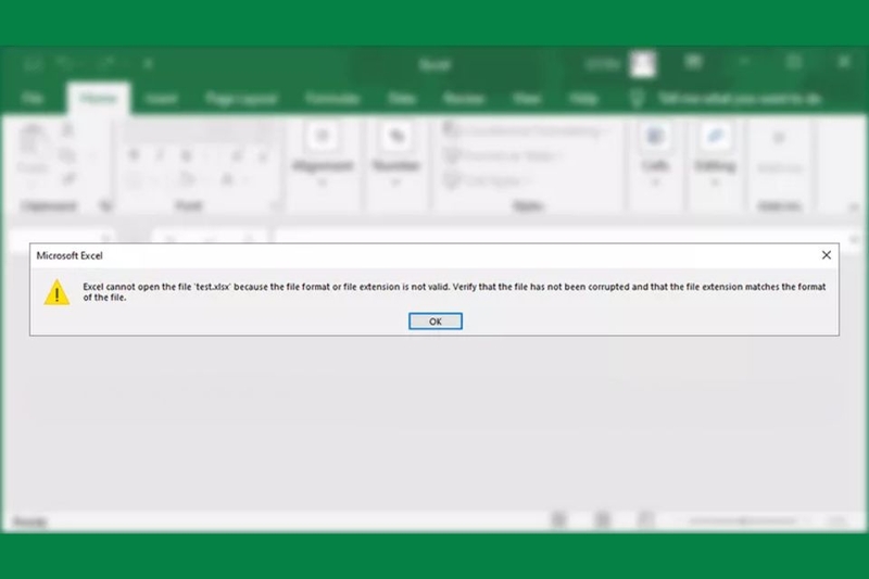 Tại sao Excel không mở được file