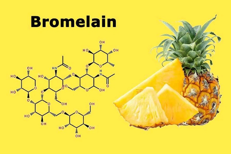 Vai trò của enzyme bromelain
