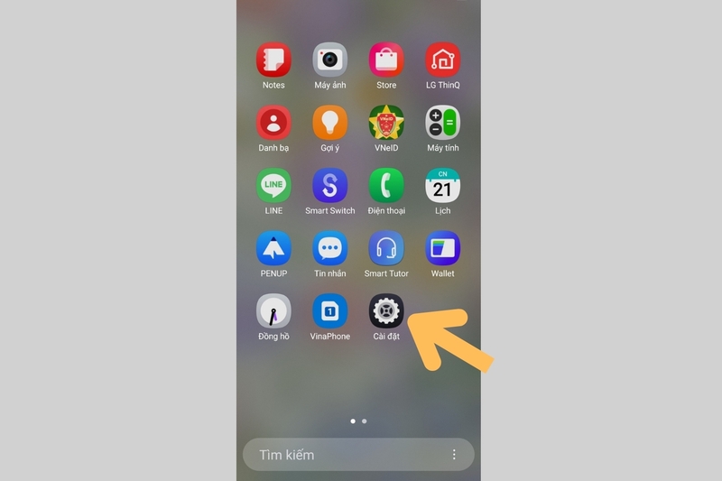 Tăng kích thước biểu tượng trên Android (2)