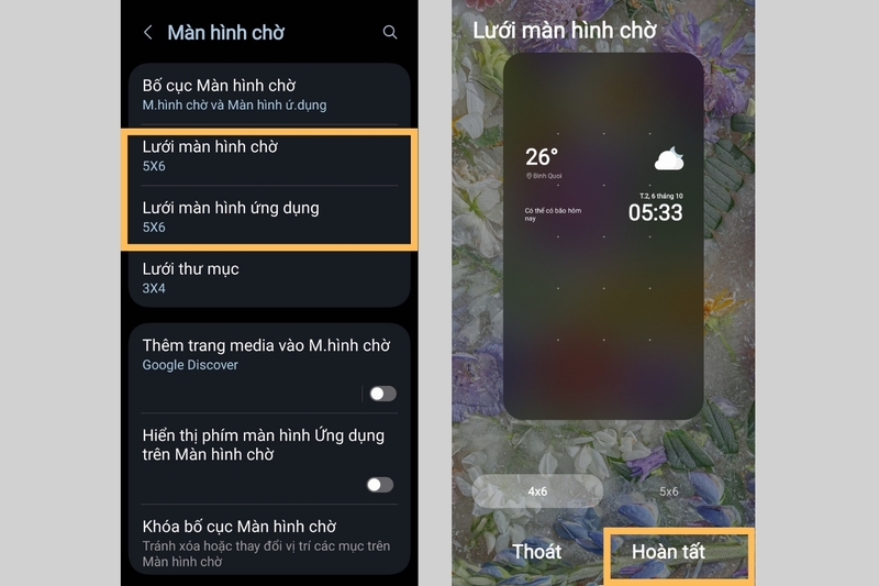 Tăng kích thước biểu tượng trên Android (4)