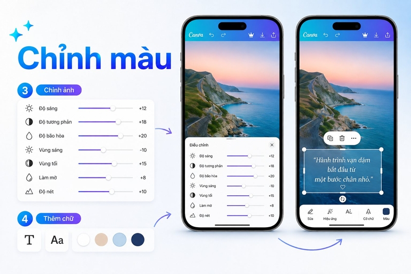 Tạo hình ảnh nền cho iPhone ảnh 6