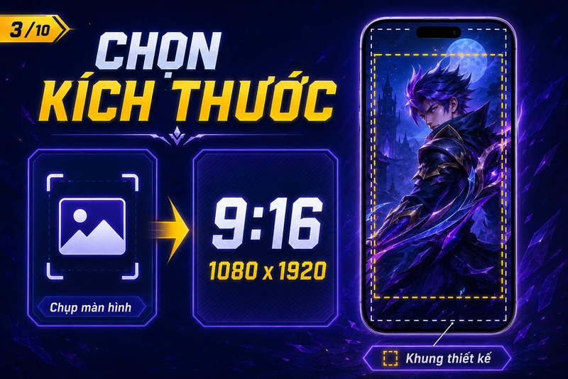 Tạo hình nền Liên Quân Mobile theo tên ảnh 4