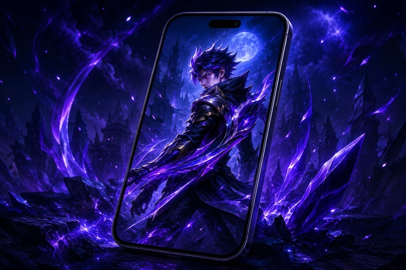 Tạo hình nền Liên Quân Mobile theo tên ảnh 10
