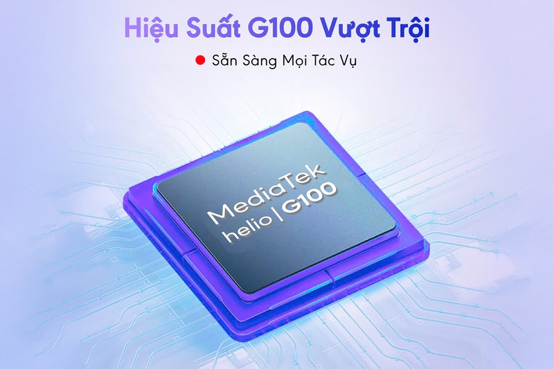 Tecno Camon 30S được trang bị vi xử lý MediaTek Helio G100