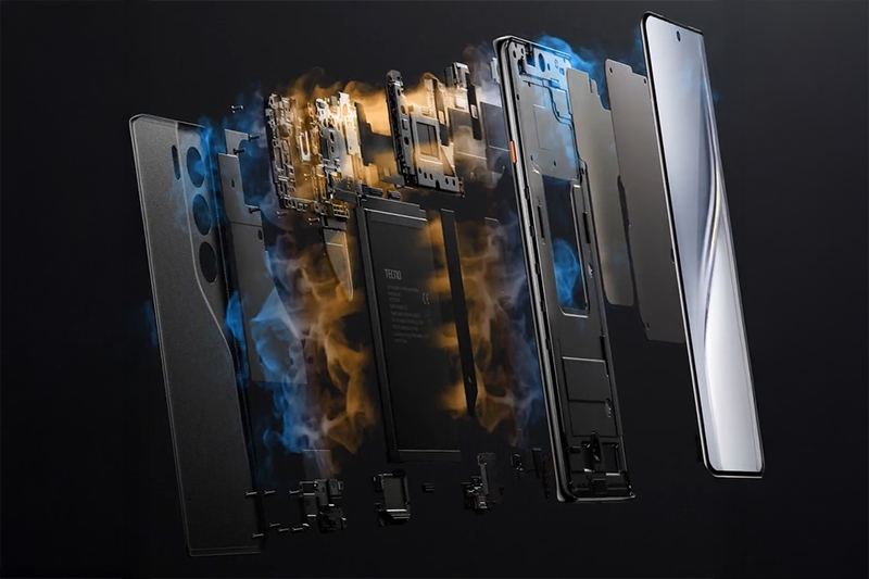 Tecno Camon 40 Pro được trang bị hệ thống tản nhiệt đa lớp tiên tiến với công nghệ Esport Pro