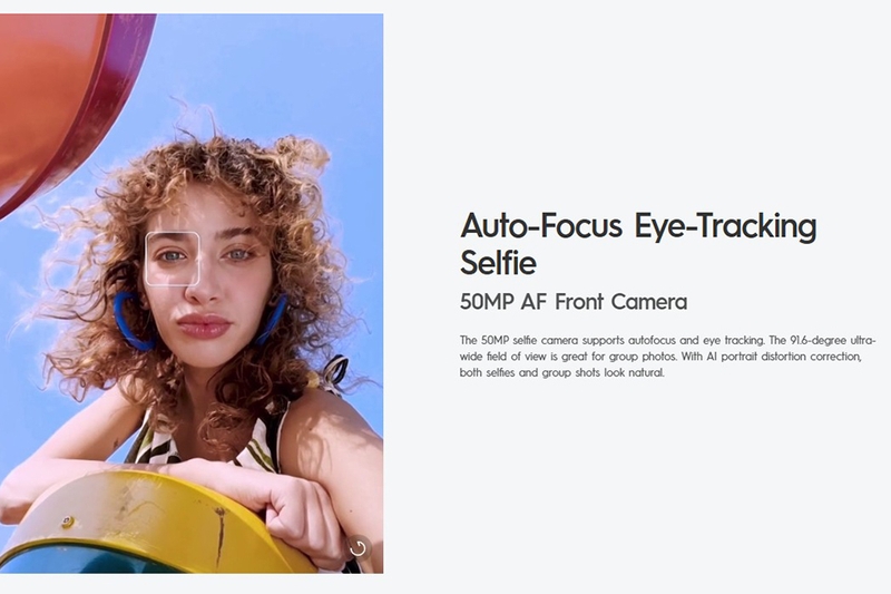 Điểm nổi bật nhất trên Tecno Camon 40 Pro chính là camera selfie 50MP