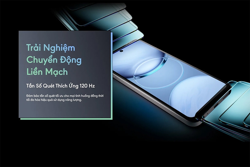 Trải nghiệm hình ảnh vượt trội với tần số quét 120Hz