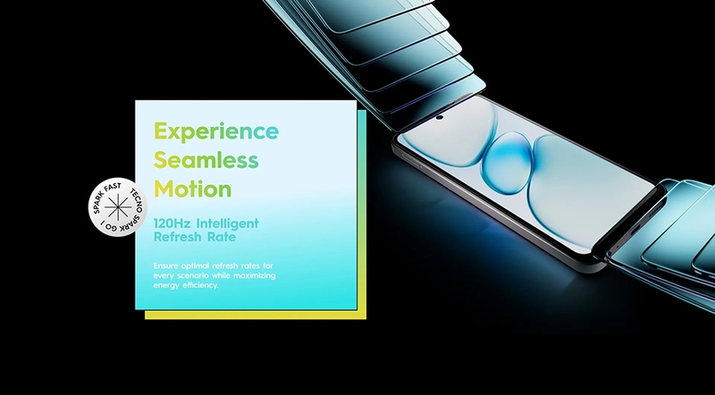 Màn hình rộng, sắc nét với tần số quét 120 Hz