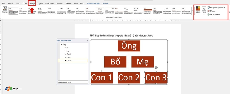 Template cây phả hệ (ảnh 7)