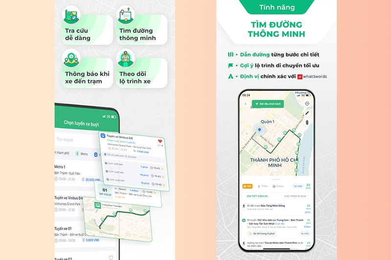 Tra cứu tuyến xe, giờ chạy