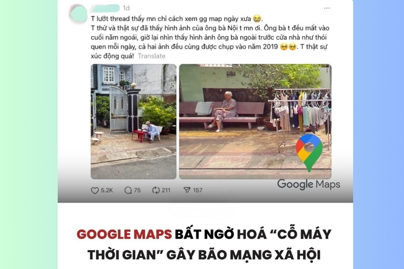 Cách xem nhà cũ trên Google Maps bằng điện thoại 4