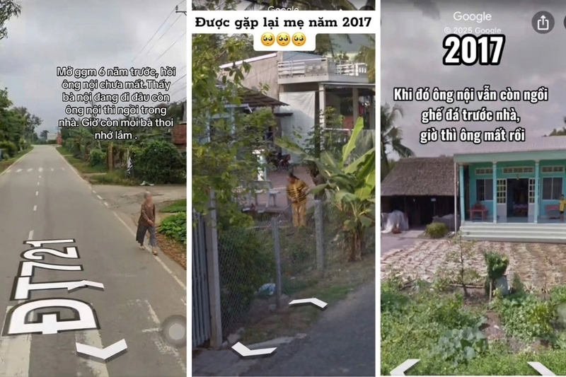 Cách xem nhà cũ trên Google Maps