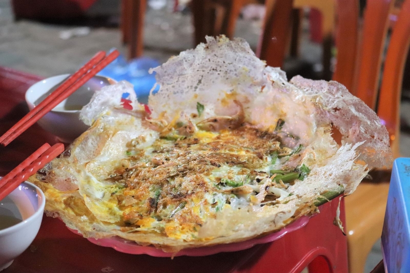 Bánh khoái tép
