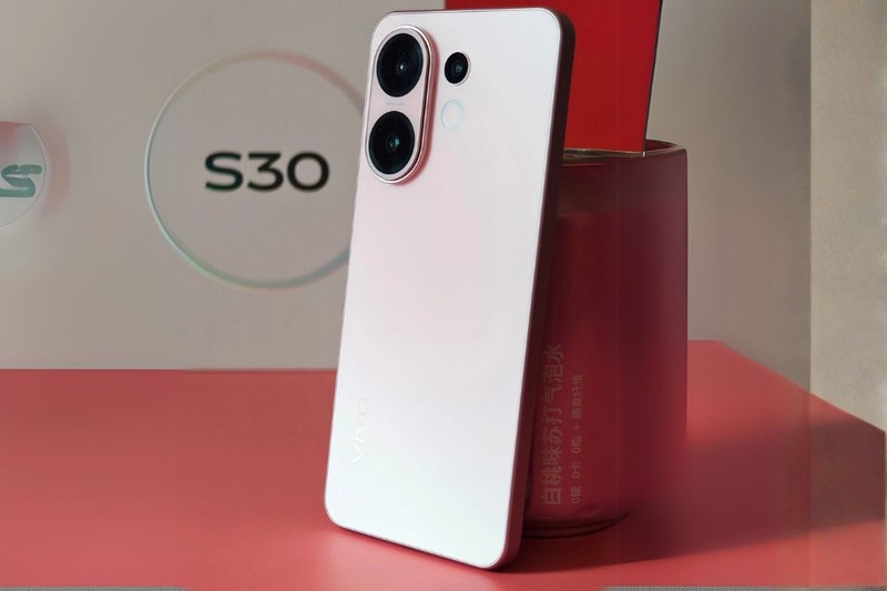 Thiết kế Vivo S30 mỏng nhẹ
