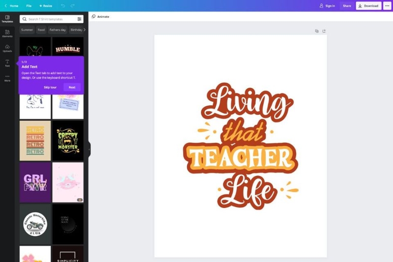 Thiết kế logo lớp bằng Canva