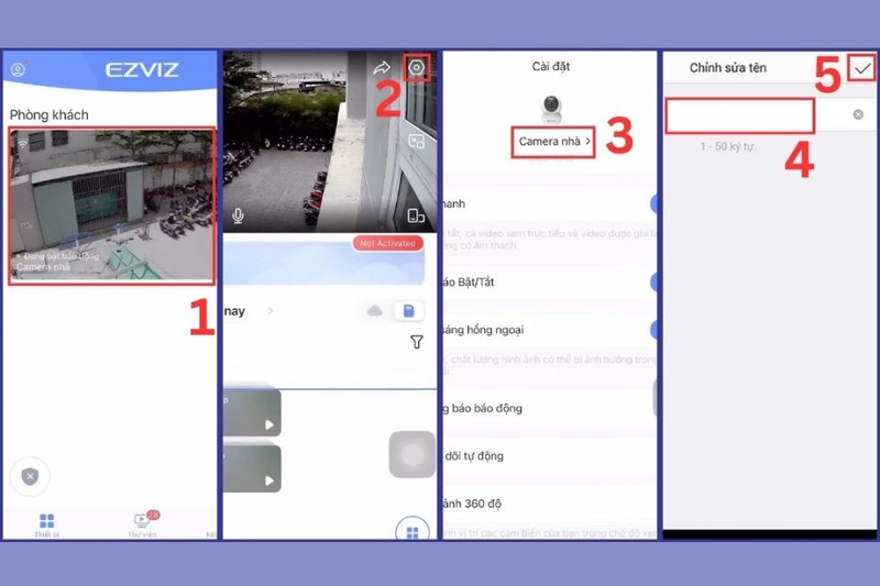 Thiết lập camera Ezviz ban đầu trên điện thoại