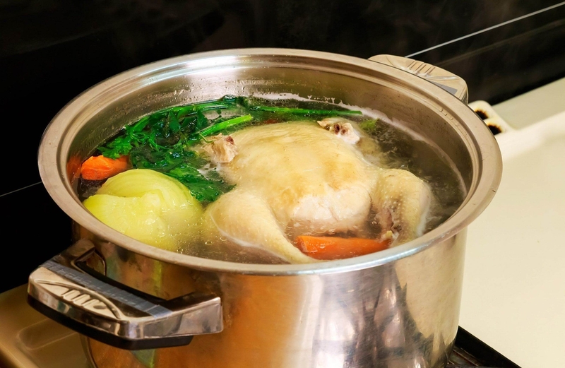 Thịt g&agrave; luộc để tủ lạnh được bao l&acirc;u ảnh 6