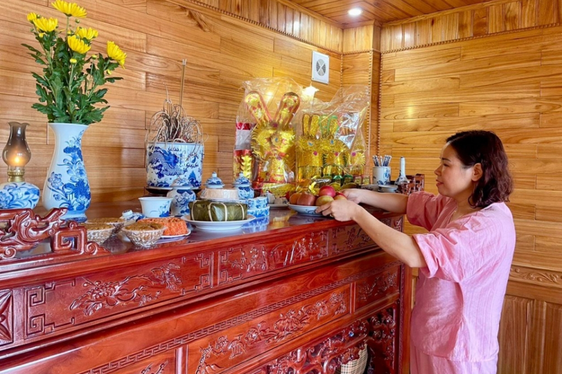 Mâm cúng ông táo 5