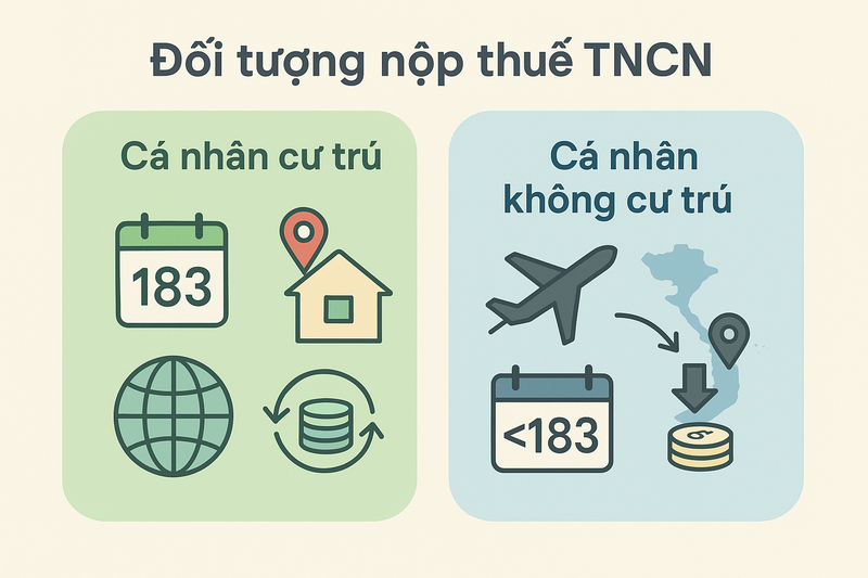 Đối tượng nộp thuế thu nhập cá nhân
