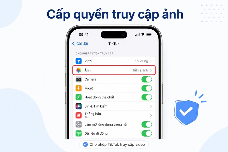 Vì sao TikTok không đăng được video ảnh 6