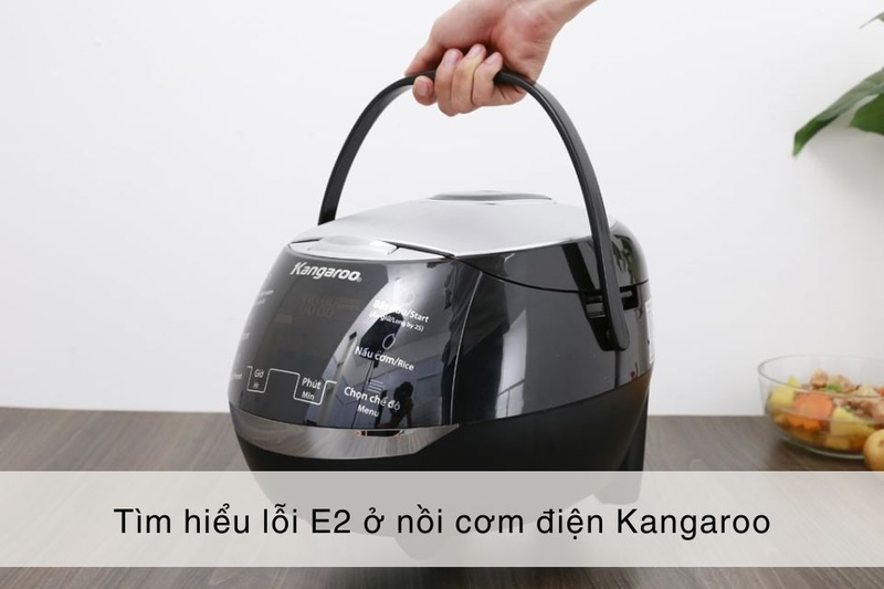 Nồi cơm điện Kangaroo báo lỗi E2 1