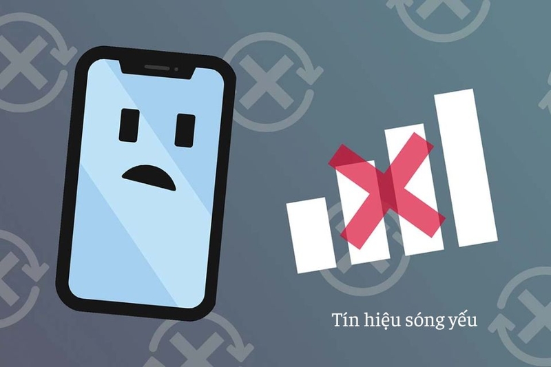 Tín hiệu sóng yếu