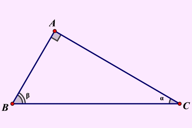 Công thức tính diện tích tam giác vuông