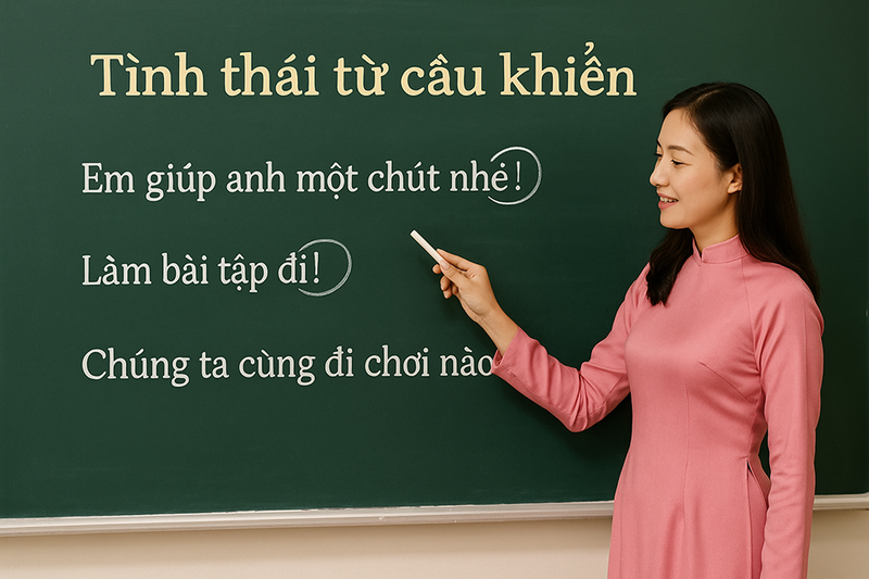 Tình thái từ cầu khiến