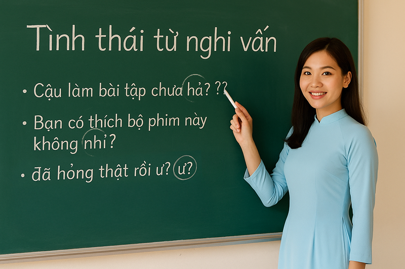 Tình thái từ nghi vấn