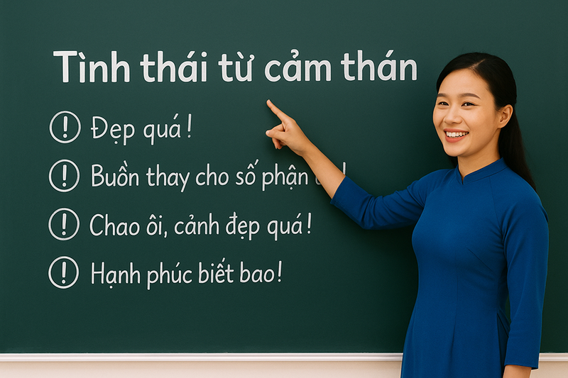 Tình thái từ cảm thán