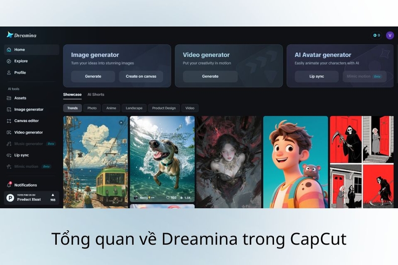 Tổng quan về Dreamina trong CapCut