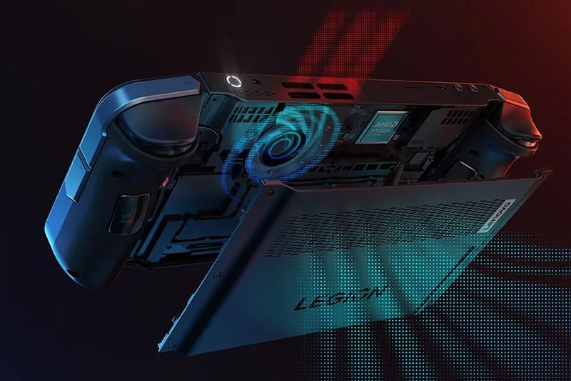 Điểm mạnh của Lenovo Legion GO là hệ thống tản nhiệt Coldfront