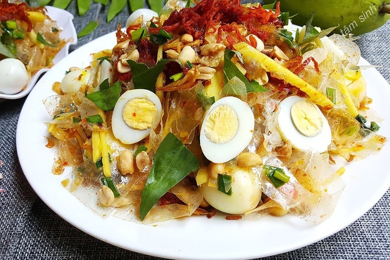 Bánh tráng trộn siêu cay