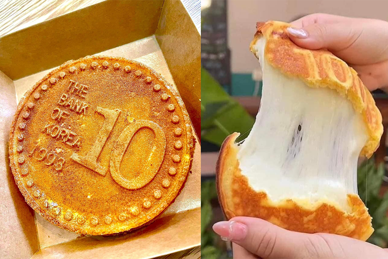 Bánh đồng xu phô mai béo bùi