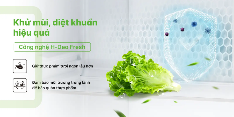 Tủ lạnh Aqua Inverter Multi Door 469 lít AQR-M536XA(GB) 3