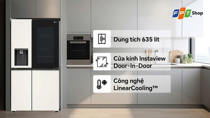 Tủ lạnh LG có ngăn đông mềm ảnh 6