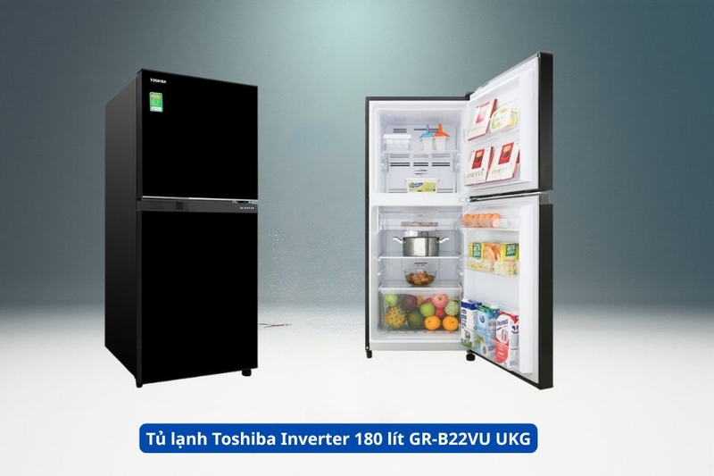 Tủ lạnh Toshiba Inverter 180 lít GR-B22VU UKG.jpg