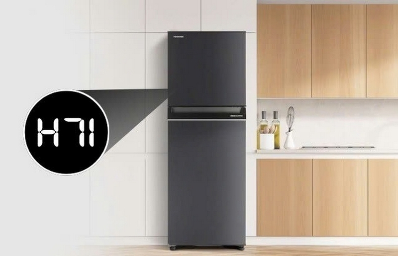 Tủ lạnh Toshiba báo lỗi H71 ảnh 1