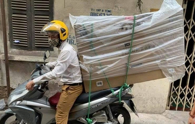 Tủ lạnh chở nằm được không ảnh 1
