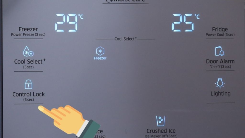 Tủ lạnh không phản hồi nút điều khiển hình 3.png